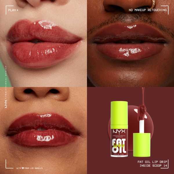 Nyx Professional Makeup Fat Oil Lip Drip Inside Scoop - British product