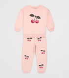 KONGES SLOJD children's sweatshirt with cherry embroidery, UK version