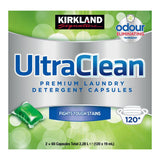 Kirkland Signature Biological Laundry Capsules 2 x 60 Pack, UK version