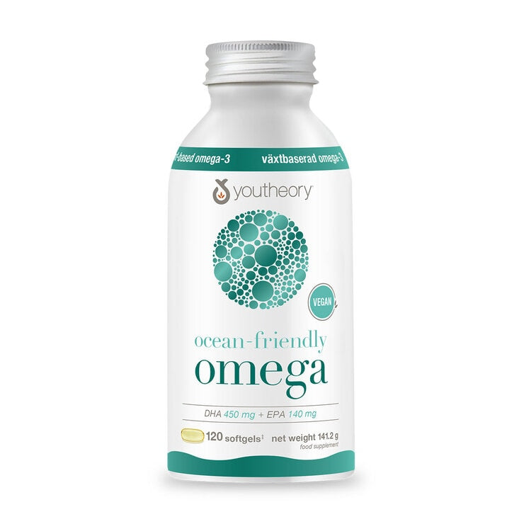 Youtheory Ocean Friendly Omega supplement 120 count (British brand)