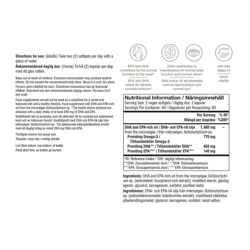 Youtheory Ocean Friendly Omega supplement 120 count (British brand)