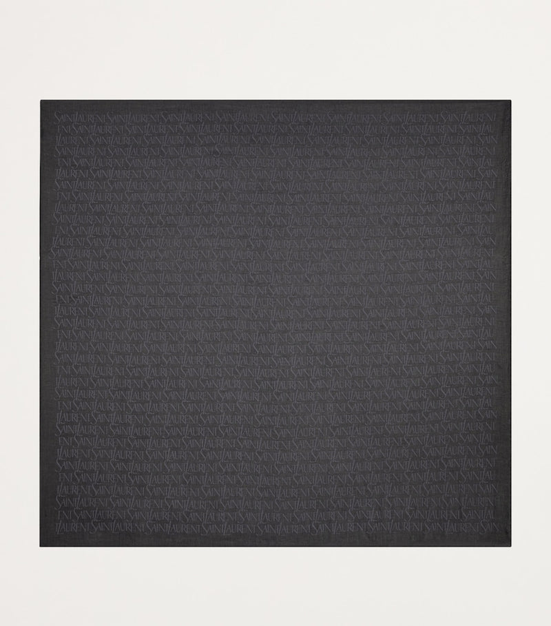 Modal Logo Print Square Scarf 135cm x 135cm