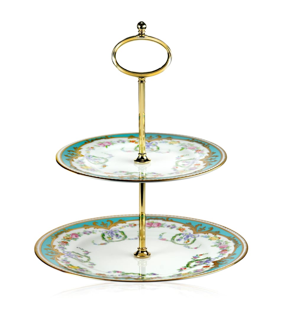Enamel Plate in Assorted Bright Colours 18cm