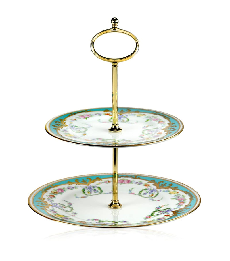 Enamel Plate in Assorted Bright Colours 18cm