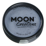 Moon Creations face paint pot dark grey, imported from the UK