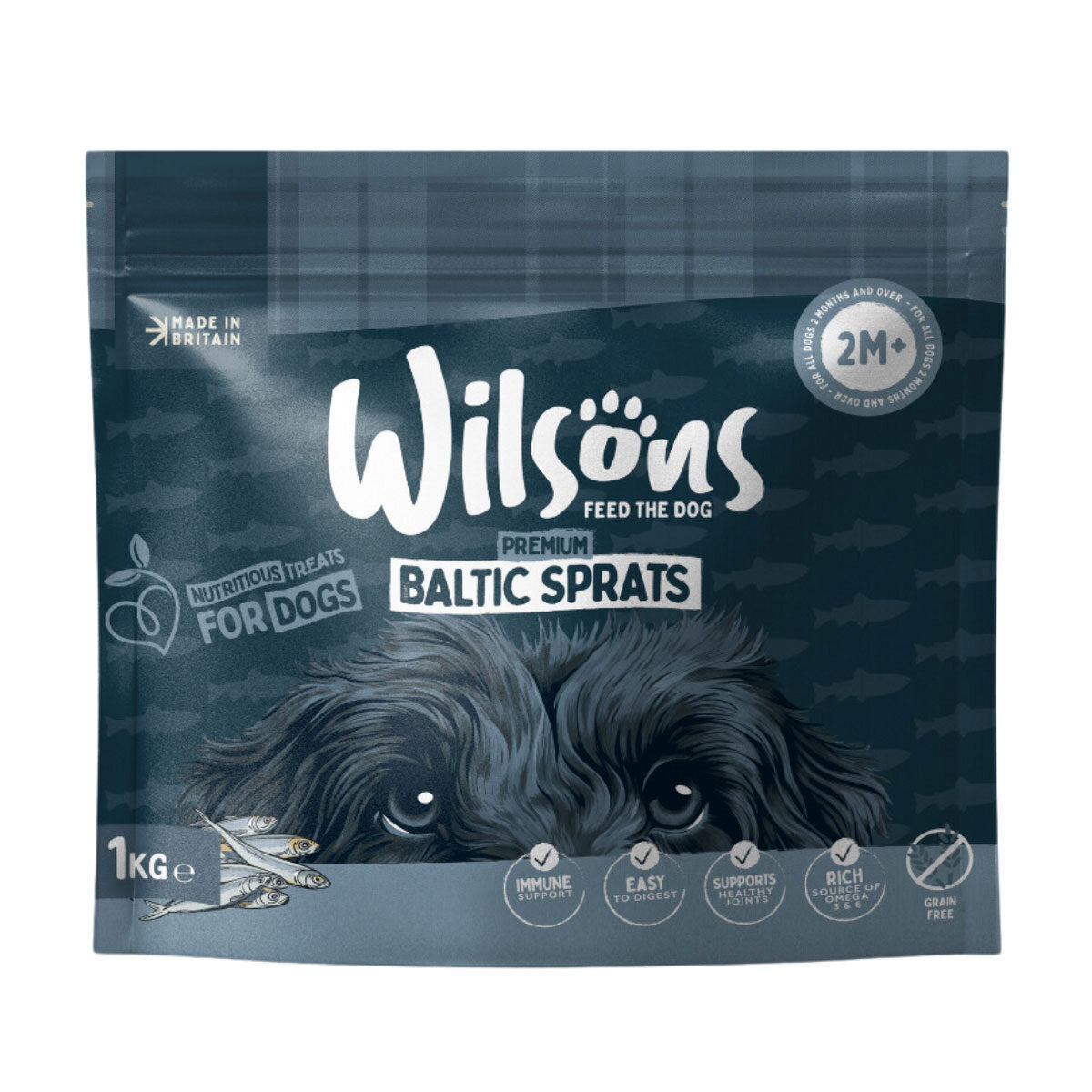 Natural Baltic Sprats Dog Treats 1kg