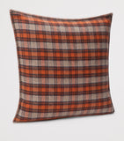 LOEWE cashmere and wool check motif cushion 51cm x 51cm, UK version