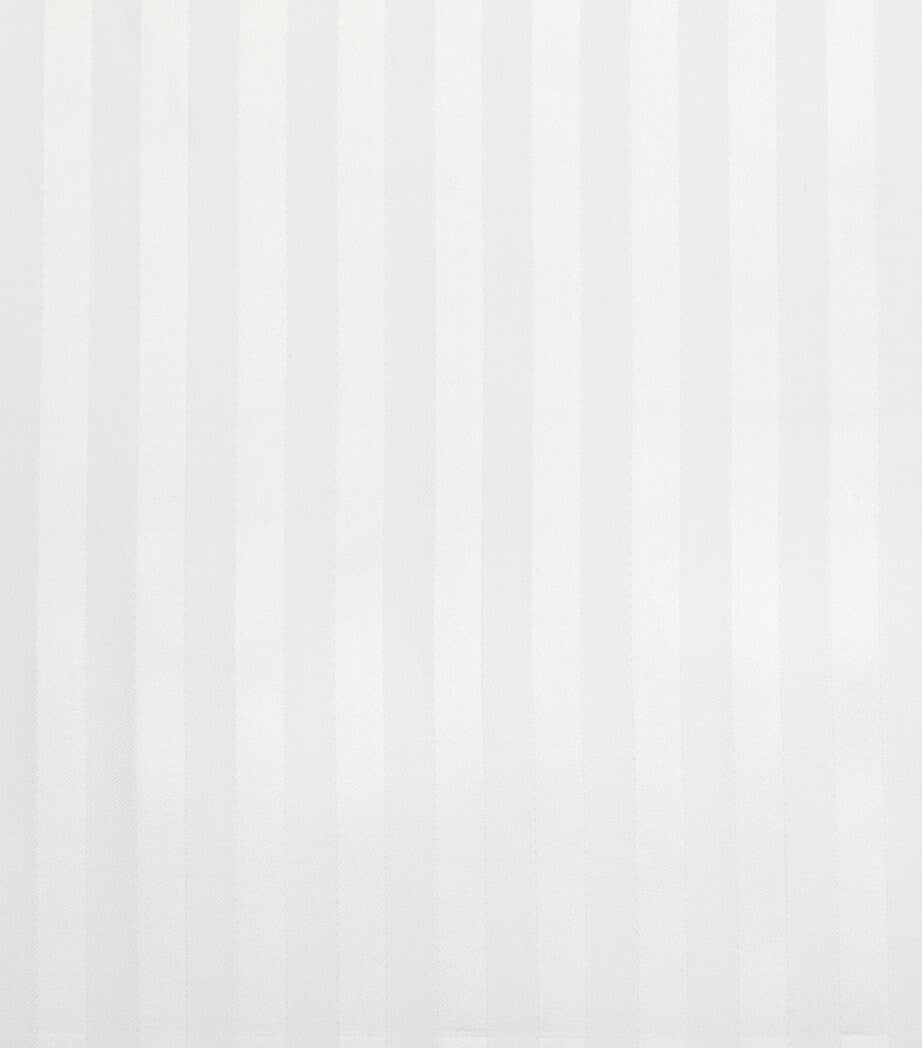 Pratesi striped boudoir pillowcase 30x40cm, imported from the UK