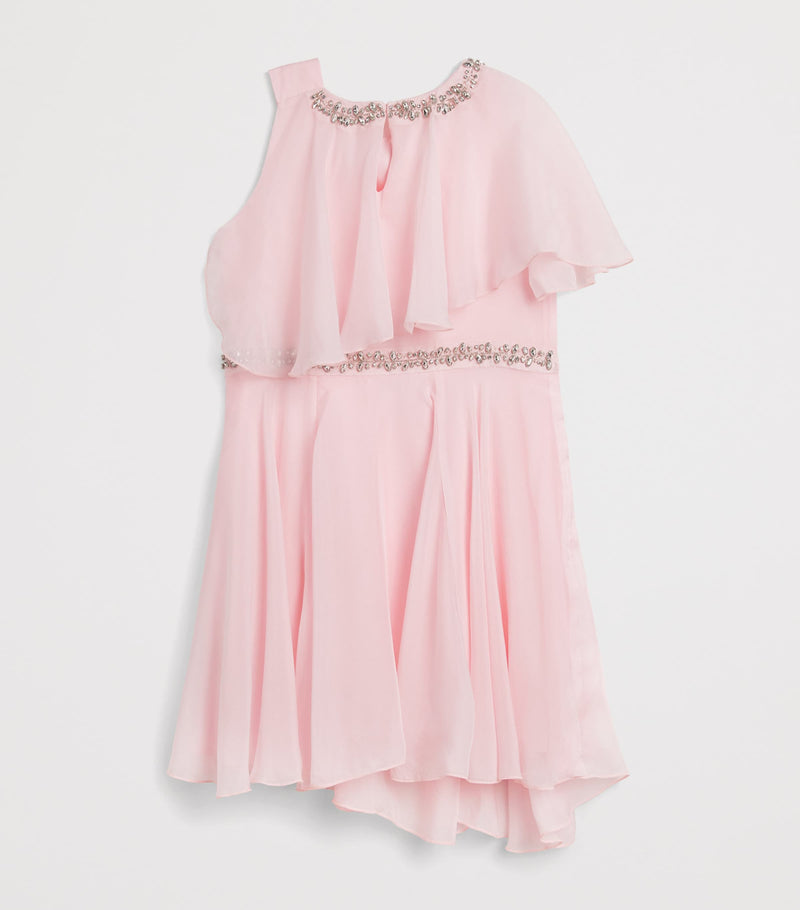 Givenchy Kids silk embellished dress for ages 4-12+ years, UK version