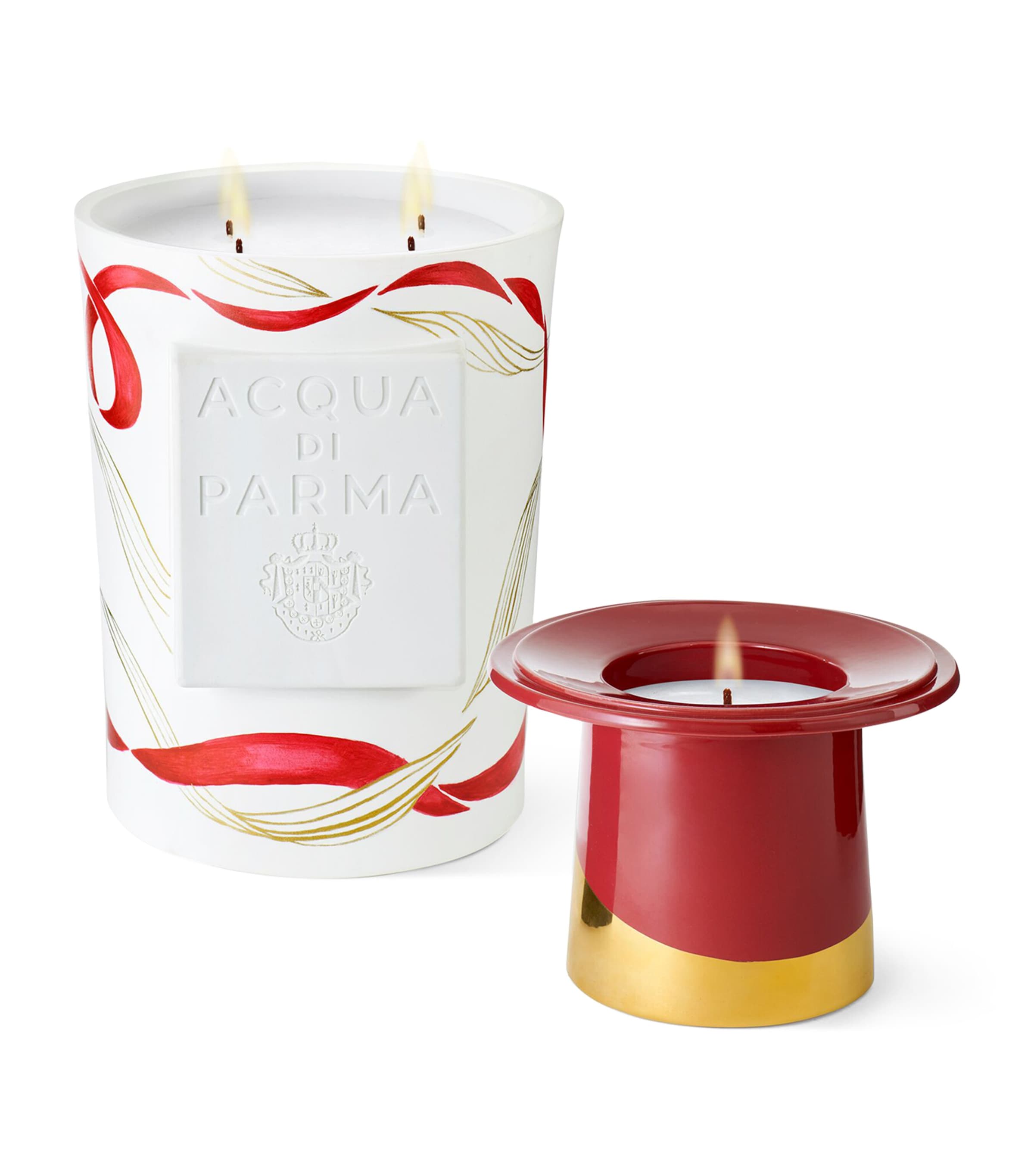 Acqua di Parma candle set Zafferano Luce di Rosa - British product