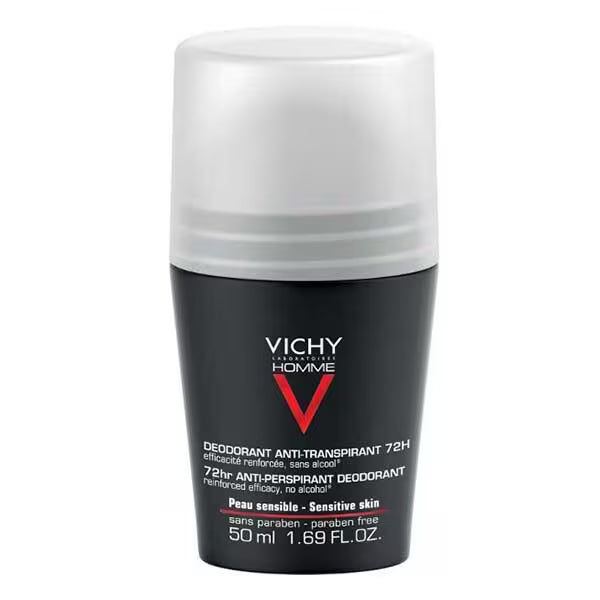 Vichy Homme Extreme Anti-Perspirant Roll-On 50ml (British brand)