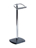 Showerdrape Grey Octavia toilet roll holder 52cm (British brand)