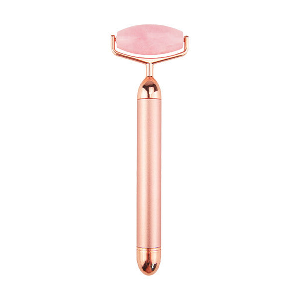 Love My Skin Rose Quartz Vibrating Facial Roller, UK version