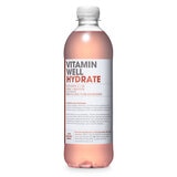 Vitamin Well Hydrate rhubarb and strawberry flavoured sports drink 12 x 500ml, UK version