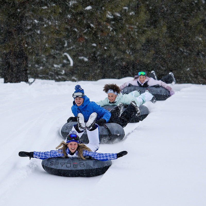 Spyder Rush Inflatable Snow Tube grey black 2.7kg (British brand)