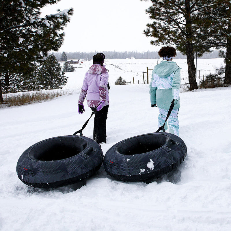 Spyder Rush Inflatable Snow Tube grey black 2.7kg (British brand)
