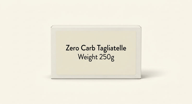 Holland & Barrett zero carb tagliatelle 200g, UK version