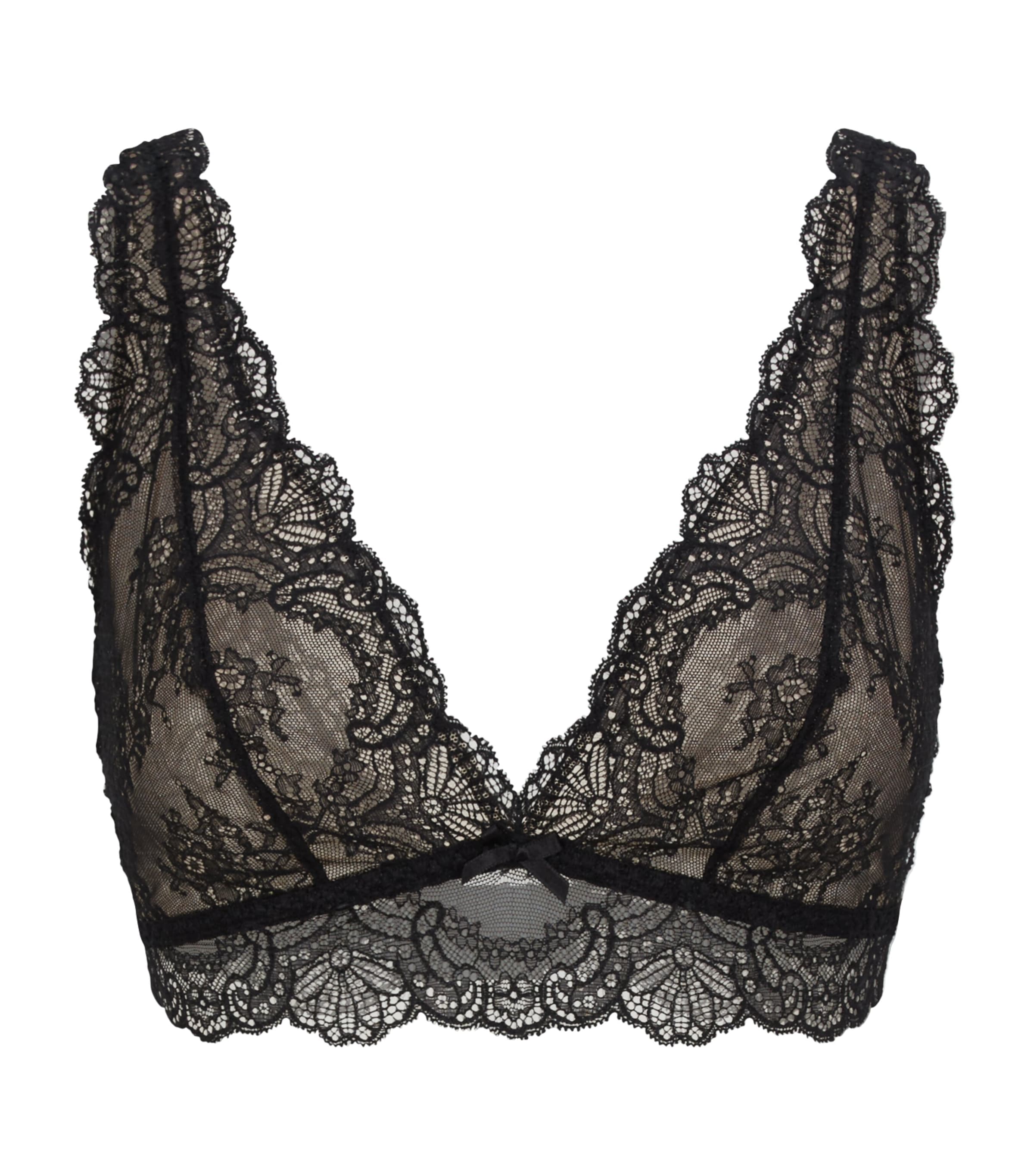 Aubade Sheer Lace Bralette - British product