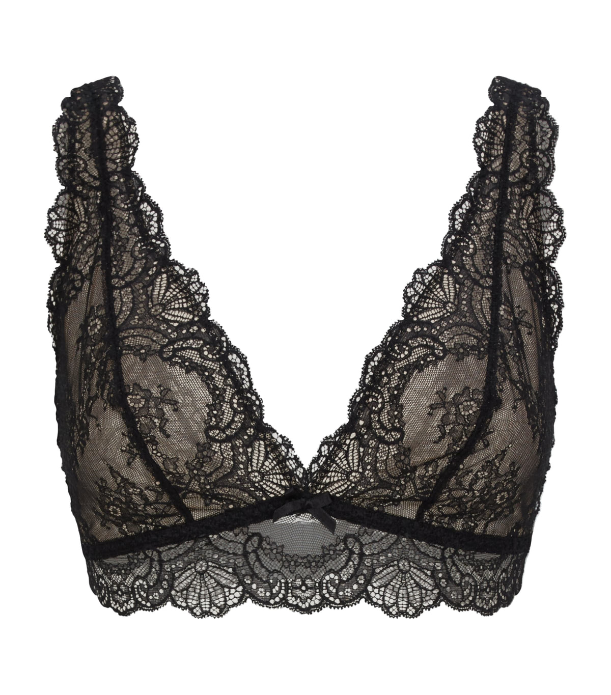Aubade Sheer Lace Bralette - British product
