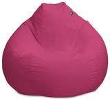 Rucomfy Indoor Outdoor Bean Bag Pink 110cm, imported from the UK