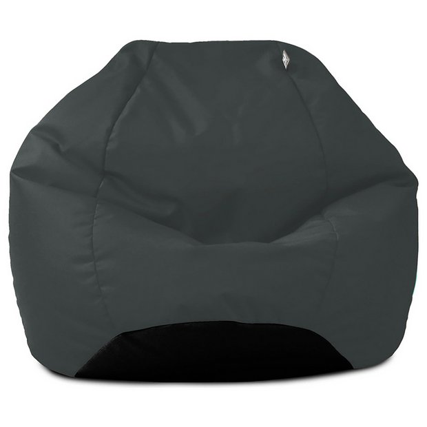 rucomfy Kids Indoor Outdoor Bean Bag - Dark Grey