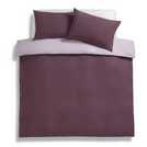 Habitat purple reversible duvet cover set single, UK version