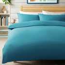Habitat Cotton Rich 180 TC Petrol Bedding Set - King size