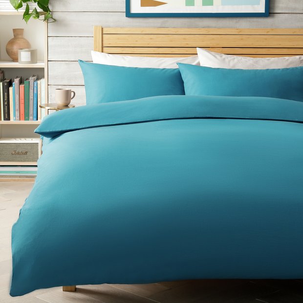 Habitat petrol blue single bedding set, UK version