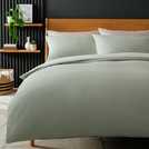 Habitat green reversible duvet cover set for double bed, UK version