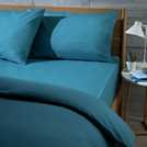 Habitat petrol blue fitted sheet single, UK version