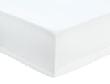 Habitat plain white toddler fitted sheet 140x70cm, UK version