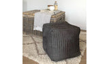 rucomfy slate grey bean bag cube 38cm, imported from the UK