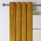 Habitat Eyelet Curtains - Mustard - 229x229cm