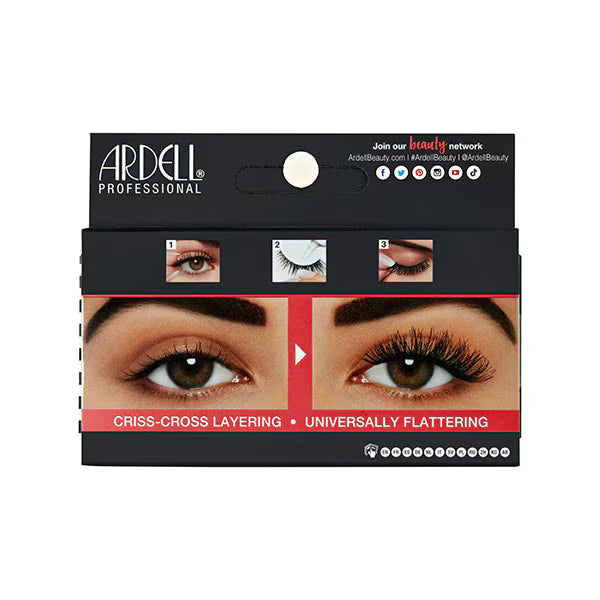 Ardell False Lashes Double Up Demi Wispies Black - British product