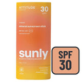 ATTITUDE Sunly - Sunscreen Stick - Tropical - 30 SPF   60g - McGrocer