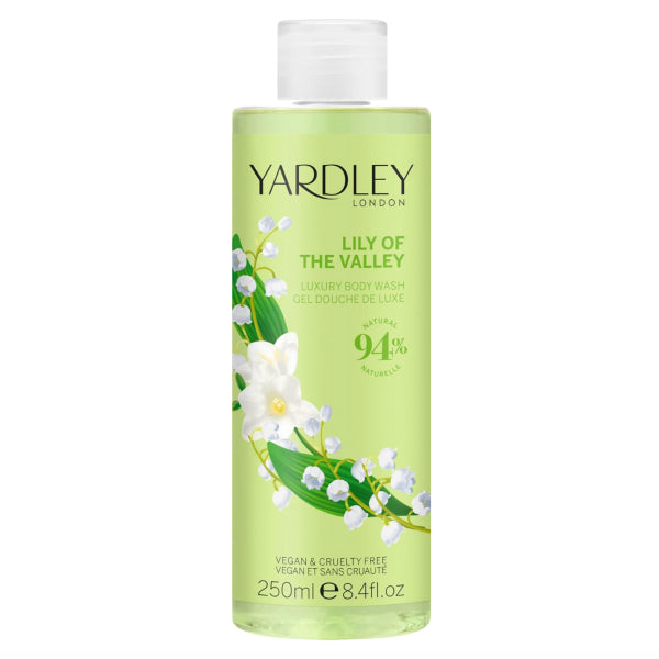 Yardley Body Wash Floral Lily 250ml (British brand)