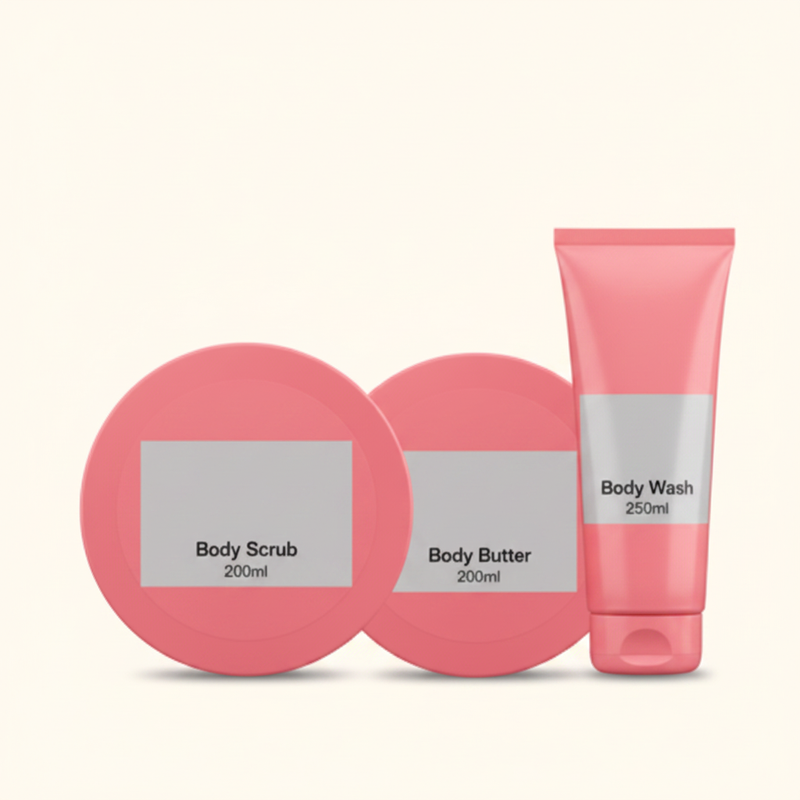 Soap & Glory Squeaky Clean Body Care Bundle 3 Piece Set (British brand)