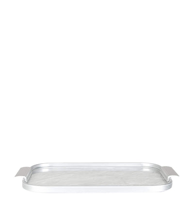 Kaymet Ribbed Aluminium Serving Tray 35cm
