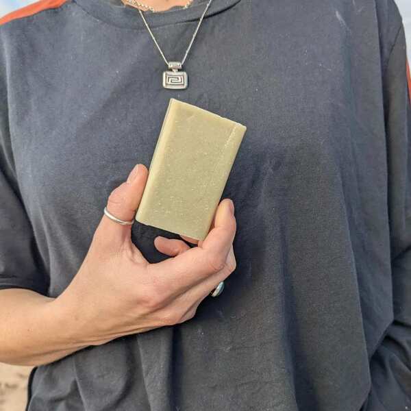 Wylder Naturals Hemp Seed Oil Soap Patchouli Spinach 120g (British brand)