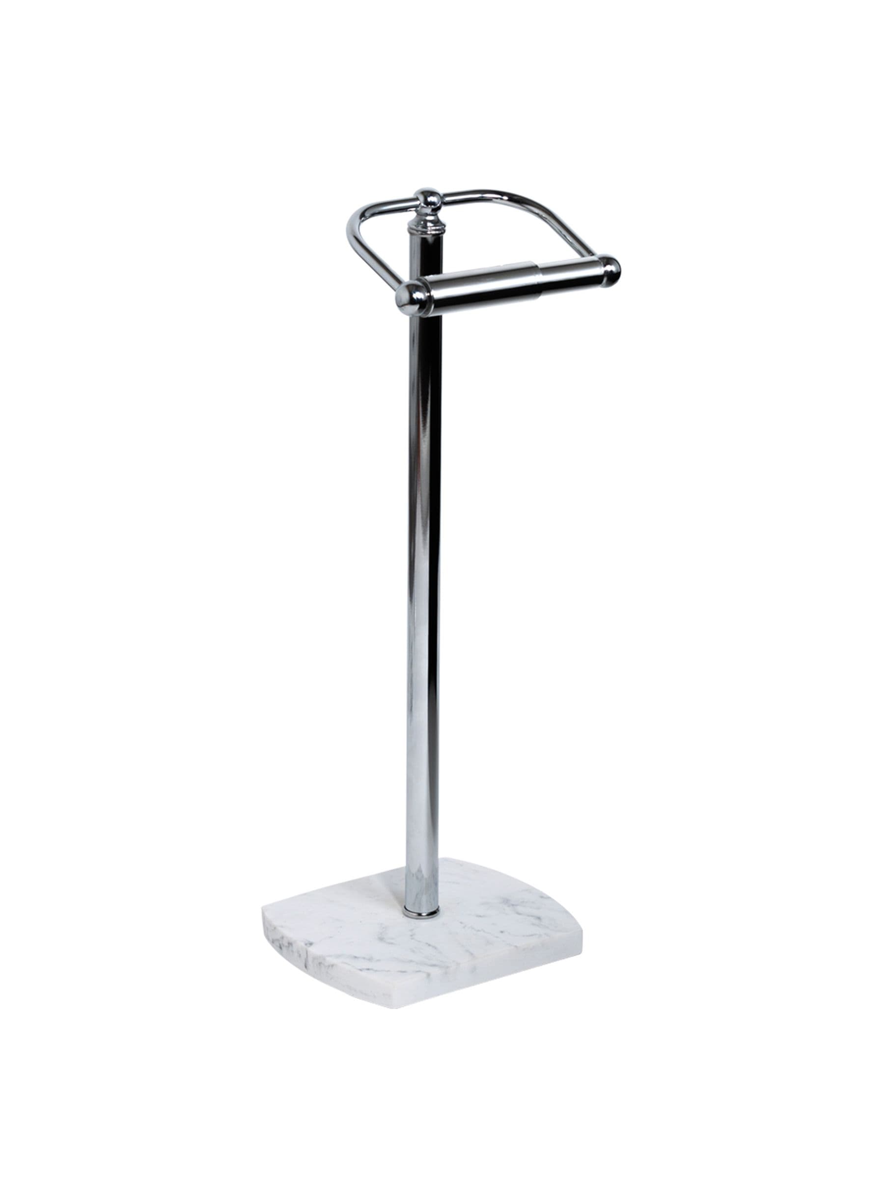Showerdrape White Octavia toilet roll holder 52cm (British brand)