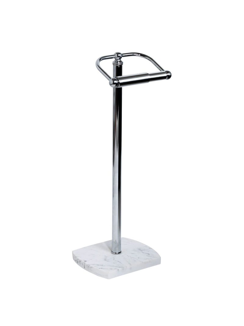 Showerdrape White Octavia toilet roll holder 52cm (British brand)