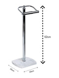 Showerdrape White Octavia toilet roll holder 52cm (British brand)