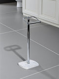 Showerdrape White Octavia toilet roll holder 52cm (British brand)