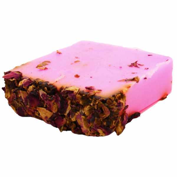 Luvyah Rose Petal Power Soap Bar, imported from the UK