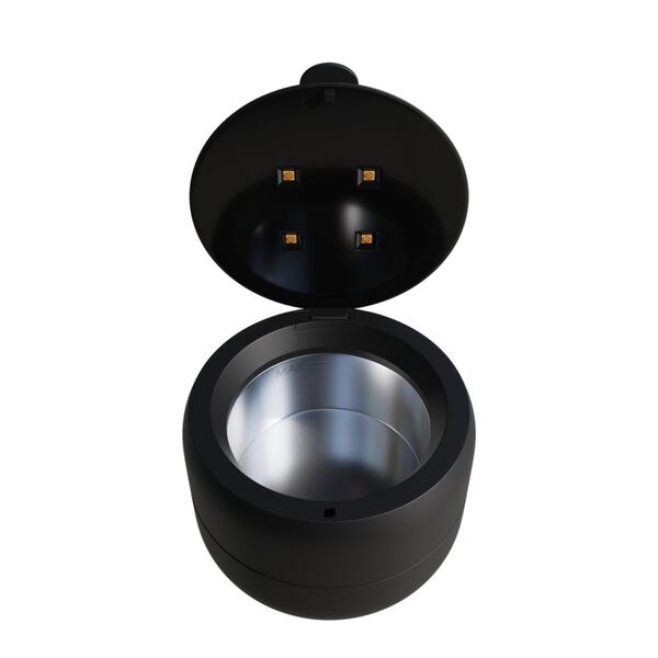 Opulus Pulse Pod Ultrasonic Retainer Cleaner Black, imported from the UK
