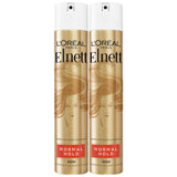 L'Oreal Elnett Hairspray Normal Hold 2 x 400ml, UK version