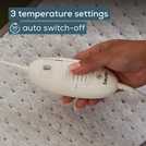 Beurer electric fleece heat pad 60cm x 30cm - British product