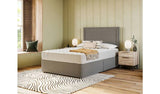 Sealy Eldon Comfort Superking Divan Bed Grey (British brand)