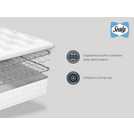 Sealy Newman Support Single Divan Bed Grey (British brand)