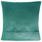 Habitat teal velvet cushion cover 2 pack 43x43cm, UK version